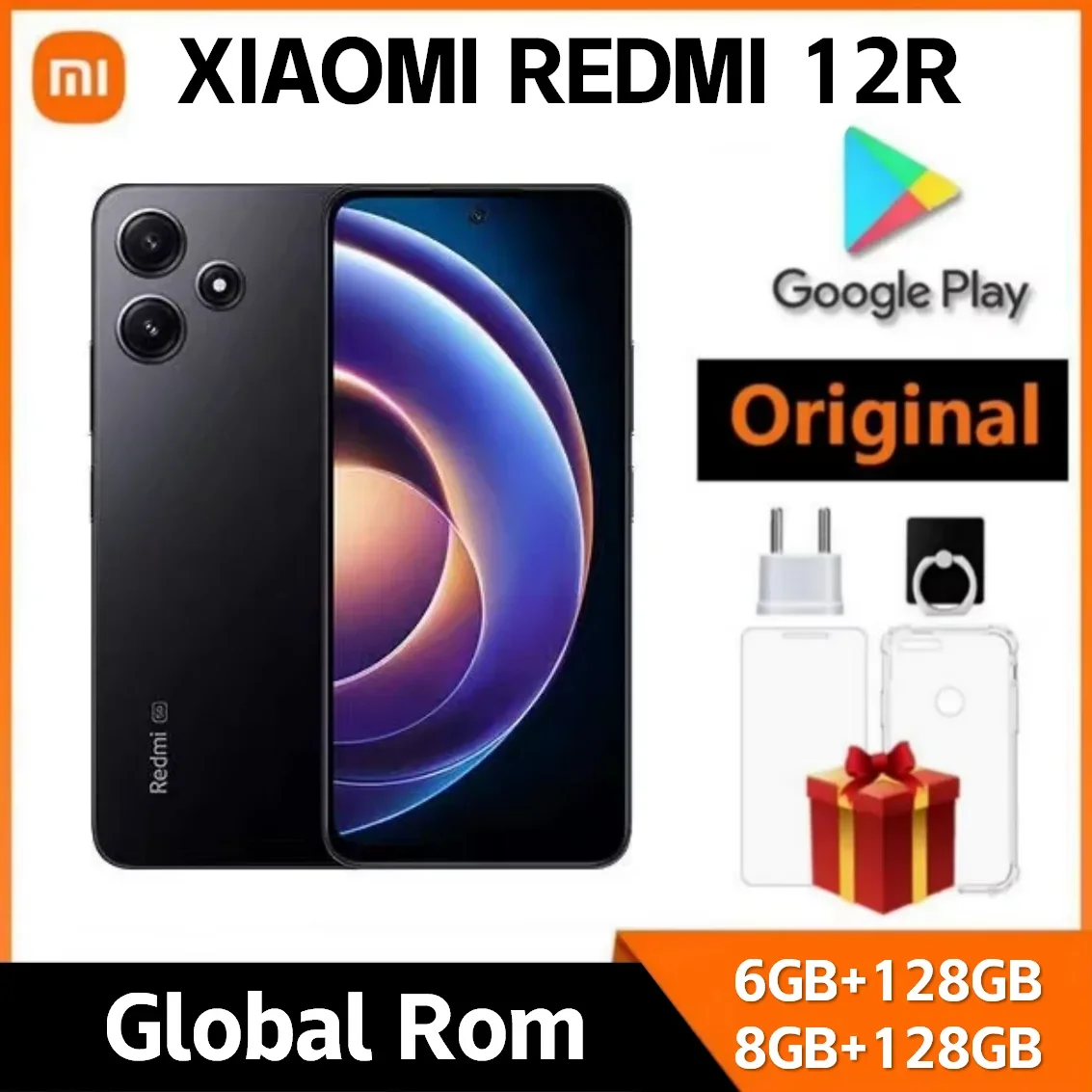 Original Xiaomi Redmi Note 12R 5G Smartphone 50MP Android 6.79 inch MediaTek Dimensity 8200 Ultra 140Hz 5000mAh cellphone