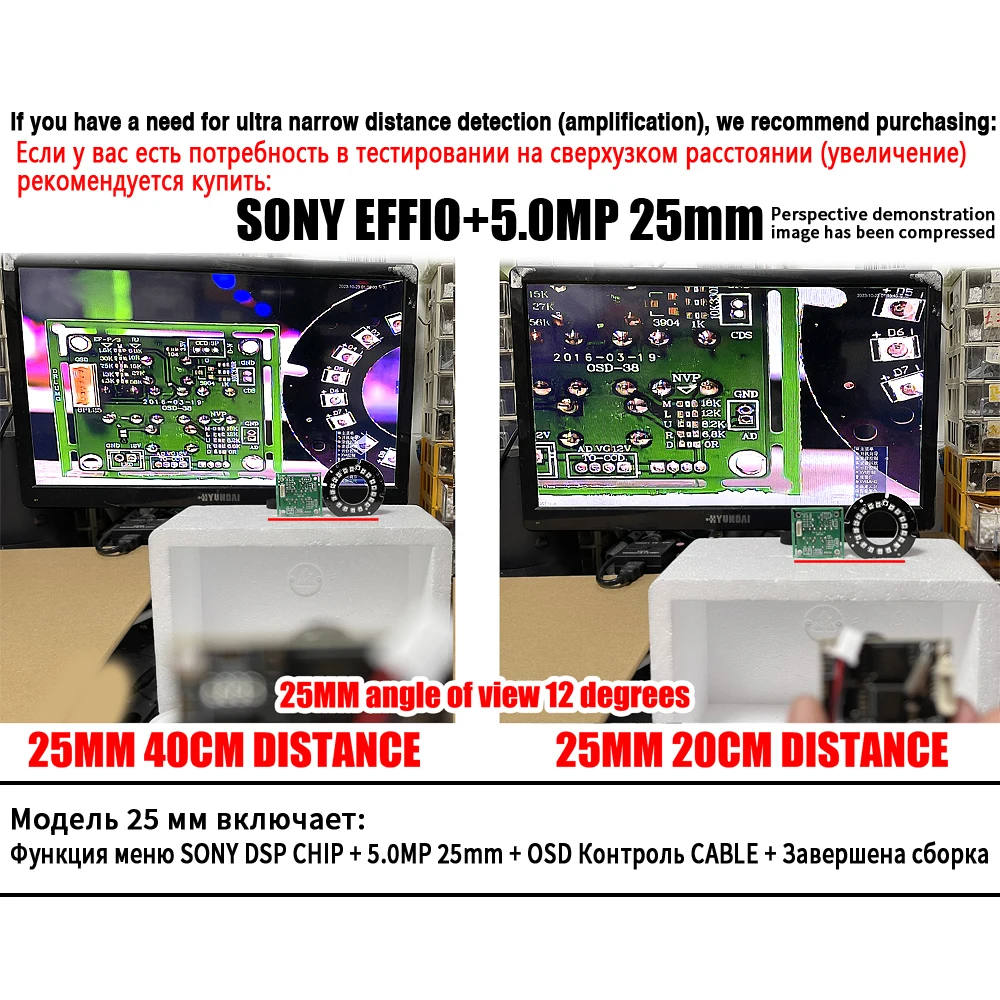 Effio CCD 32*32mm 1/3