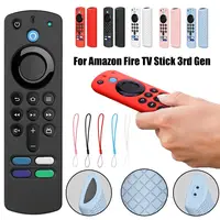 Remote Control Silicone Protective Case For Amazon Fire TV Stick 3rd Gen Shockproof Remote Control Replacement Cover 1
