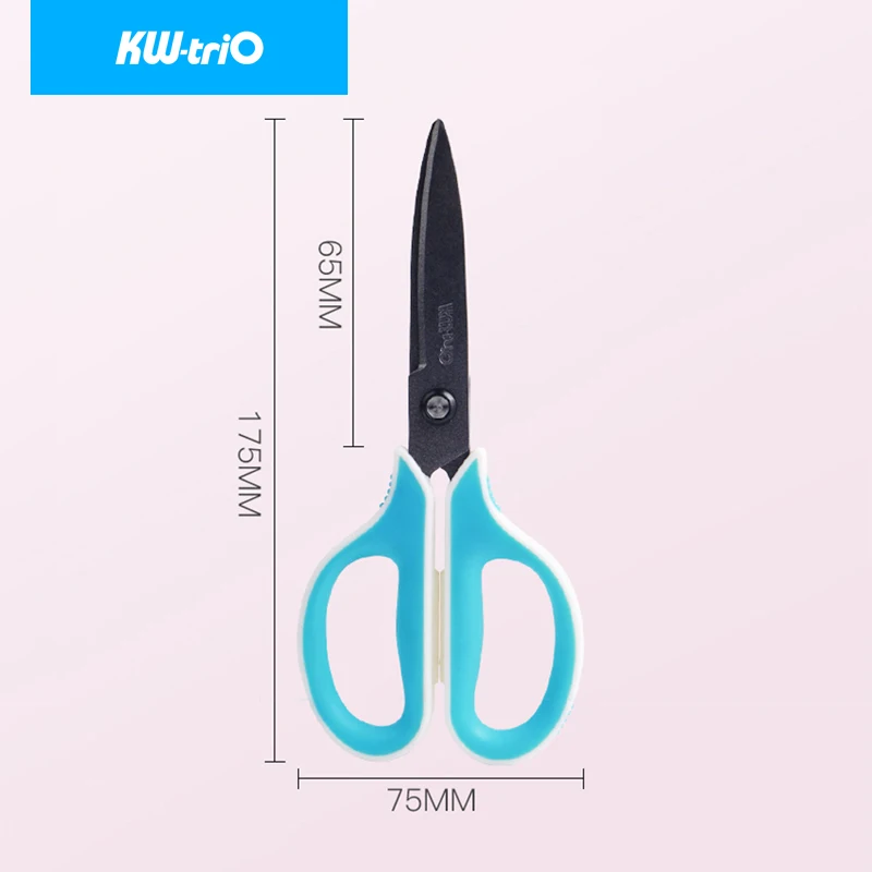 Scissors Cutting Tape Stickers Stationery Supplies paper cutter,stationery scissors,soft handle scissors,portable scissors cutter,black blade scissors,stationery set