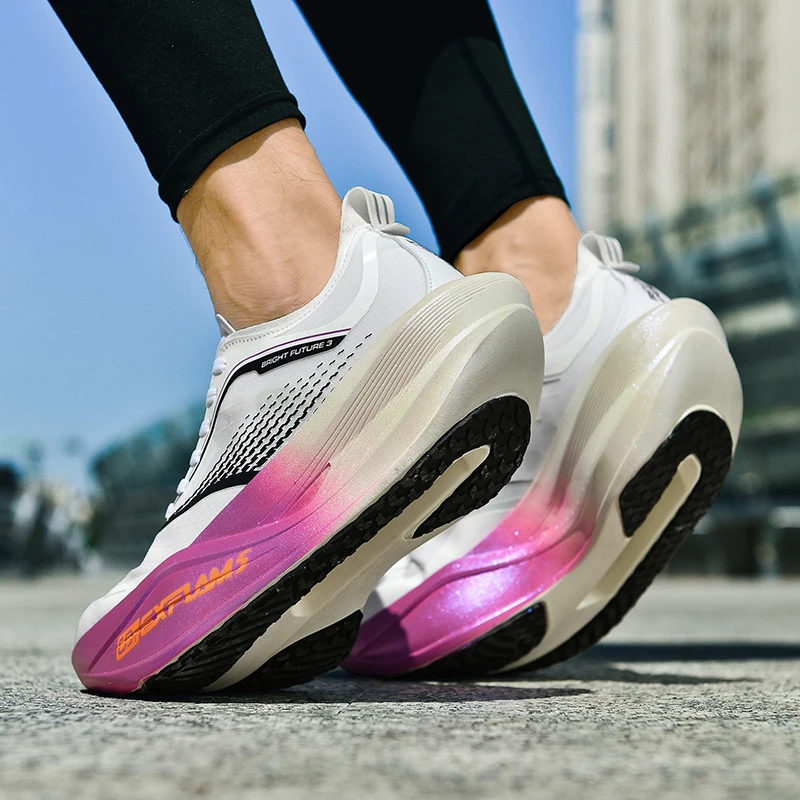 Tênis Unissex para Caminhada, Sneakers Masculinos de Alta Qualidade, Confortáveis e Antiderrapantes para Treinamento ao Ar Livre, Tênis de Corrida Femininos 4