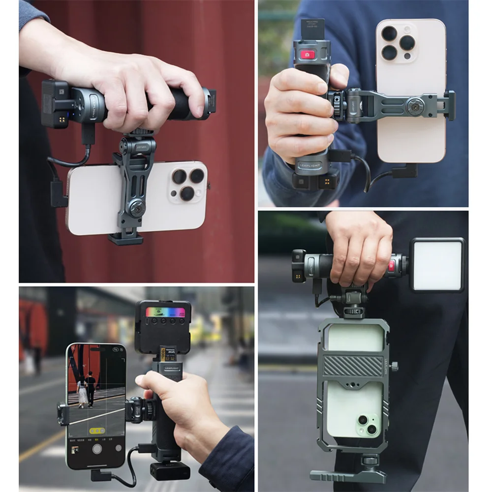 Hand Grip Mobile Handle JJC Magnetic Snapgrip Phone Camera Shutter Hand Grip