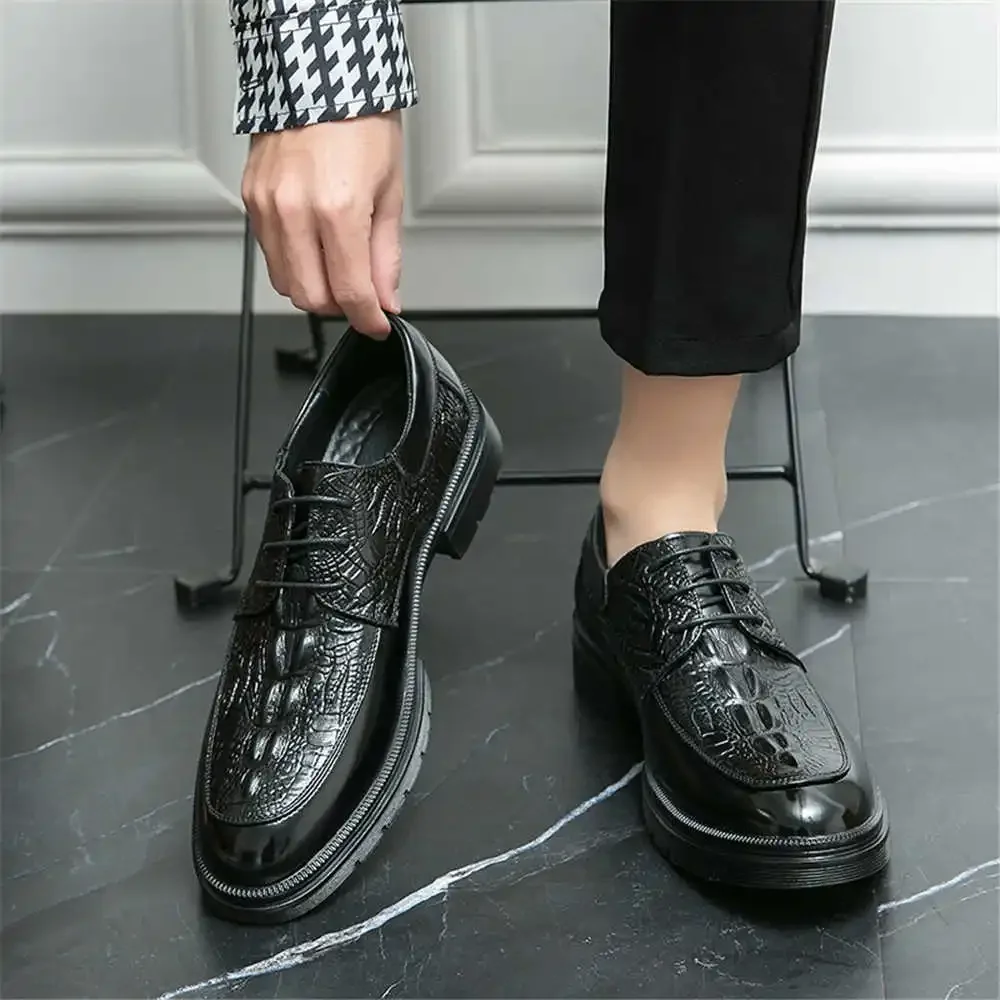 Grandi Dimensioni Ballroom Dance Mans Green Dress Shoes Tacchi Bambini Ragazzi Scarpe Scarpe Dress Sneakers Sport Price Sapatilla