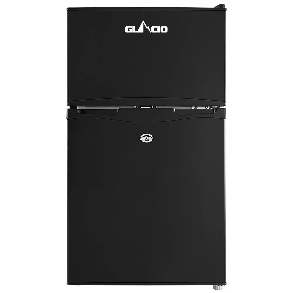 90L Portable Fridge Freezer Bar Upright for Camping Caravan