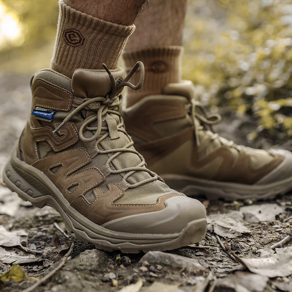 Emersongear Blue Label "Walker" Tactical Boots Combat Airsoft Hunting Camping Outdoor Hiking Soprts Training Suede Nylon tactical boots