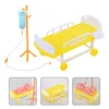 Simulated Hanging Infusion Bottle Model Kids Toys House Playing Doctor Pretending Hanging Bottle Hospital Bed, 1