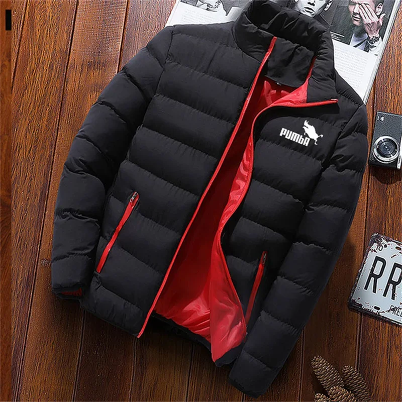 

New Autumn and Winter Casual Warmth Thickened Waterproof Coat Parka Men's New Autumn Windproof Hooded Parka Coat