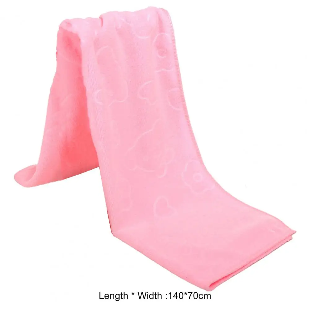 Bath Towel Water Absorption Super Soft Extra Large Superfine Fiber Thickened Quick Dry Washcloth Bath Towel Bathroom Supplies