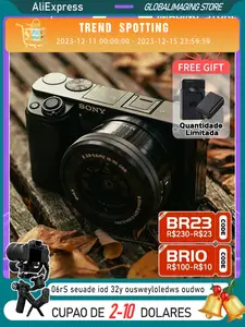 Sony Alpha a6400 ILCE6400L/B α6400 E-mount camera with APS-C Sensor Body +  16-50mm Power Zoom Lens sony 6400 - AliExpress