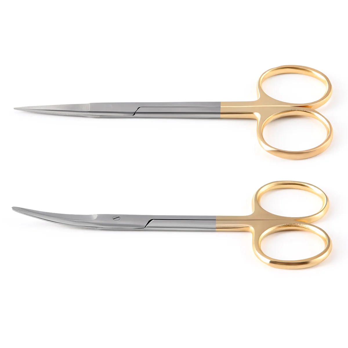 AZDENT Dental Chirurgische Schere Gerade Gebogene Spitze 11,5 cm Chirurgische Pinzette Edelstahl Autoklav Zahnarzt Werkzeuge Zahnmedizin – Detail 3