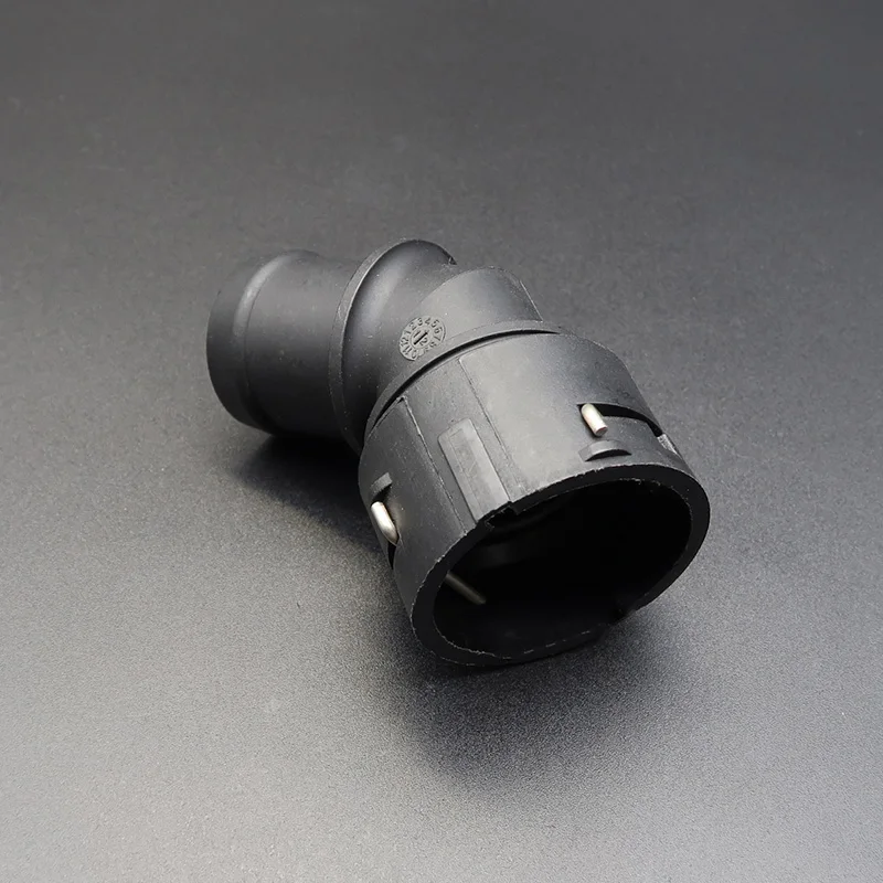 1J0121619 FOR Audi Volkswagen Upper Radiator Cooling Hose Connector Black High Quality Durable Strong Automotive Accessories