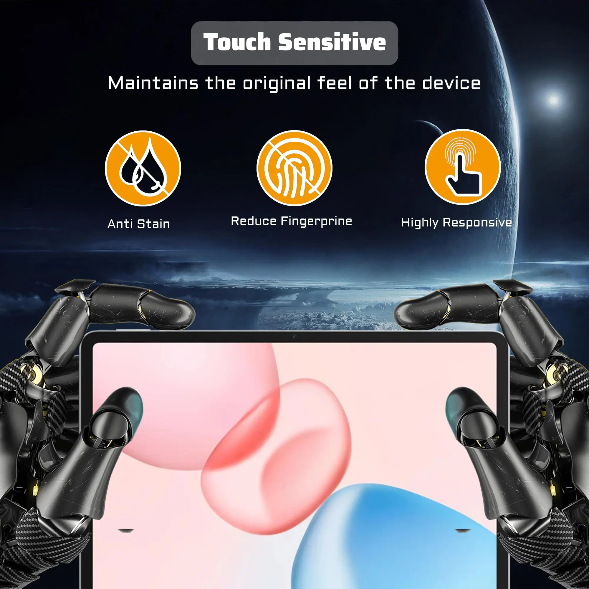 YiiLoxo Paper-feel Displaybeschermfolie voor Honor Pad 10