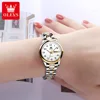 OLEVS Luxury Quartz Watch for Women Stainless Steel Watch Luminous Waterproof Week Date Elegant Dress Ladies Wristwatch 5567 2
