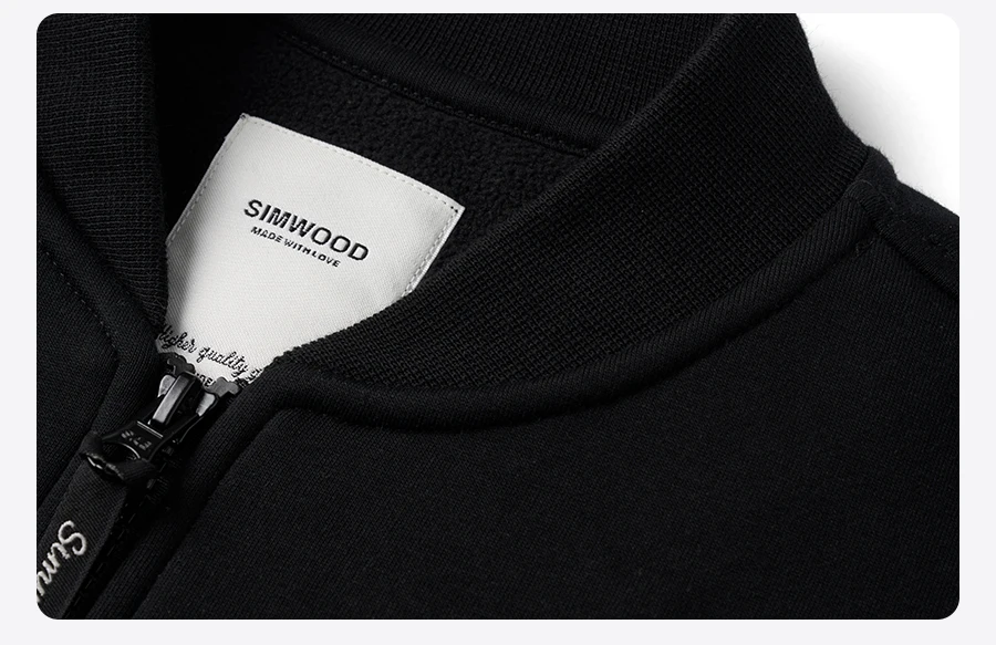 Oversize Antistatic Fleece Liner Jacket - Mens Warm Baseball Bomber Coat