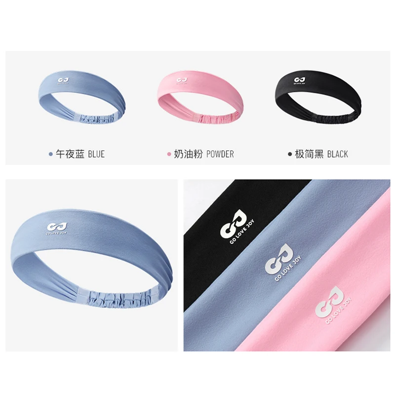 [REXCHI] Elite Specialized Fitness Headband,High elastic Absorbing sweat Exercise Sweatband Yoga Hiking Running Hairband