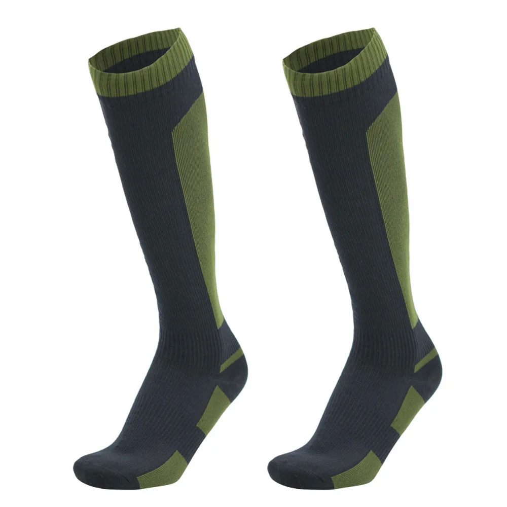 Waterproof Socks for Outdoor Activities Long Tube Waterproof Socks for Hiking Cycling Camping Keep Feet Warm and Dry Targeted waterproof socks