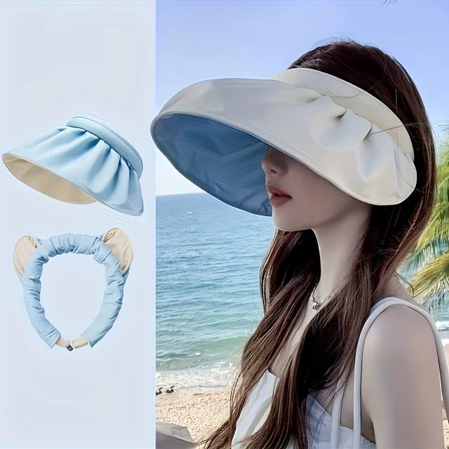 Sombrero De Paja De Ala Ancha Con Lazo Para Mujer,... - Vicedeal