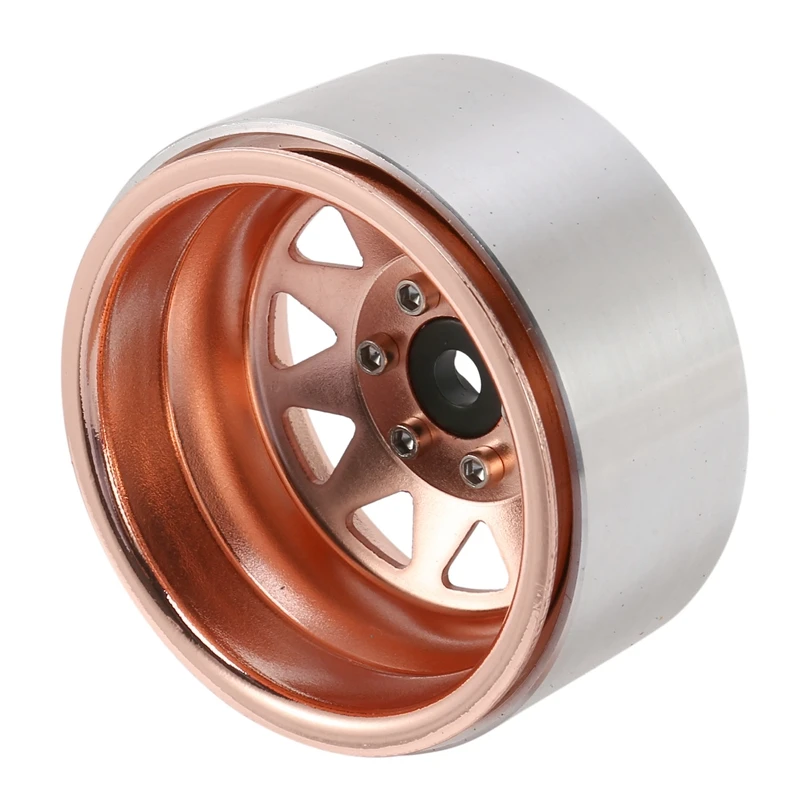  FDSF 4PCS Deep Dish Wagon 1.9 Metal Beadlock Wheel Hub
