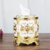 1PC circular tissue box living room cylindrical roll paper box cylindrical hollow roll paper box desktop tissue storage box 3