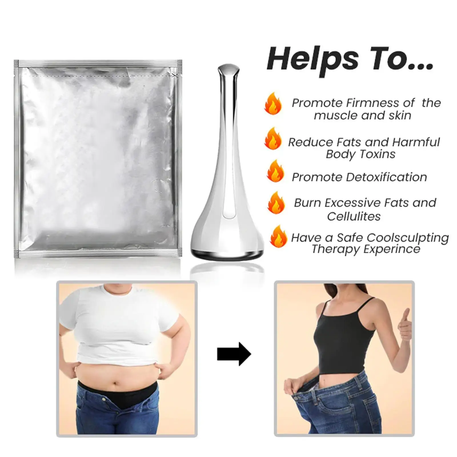 Ice pack Membrane Anti gel pour Machine à congélation de graisse