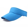 Customized Logo Printed Visors For Men Women Empry Top Hats Ladies Outdoor Sports Tennis Sunhat breathable cap gorra Wholesale 2