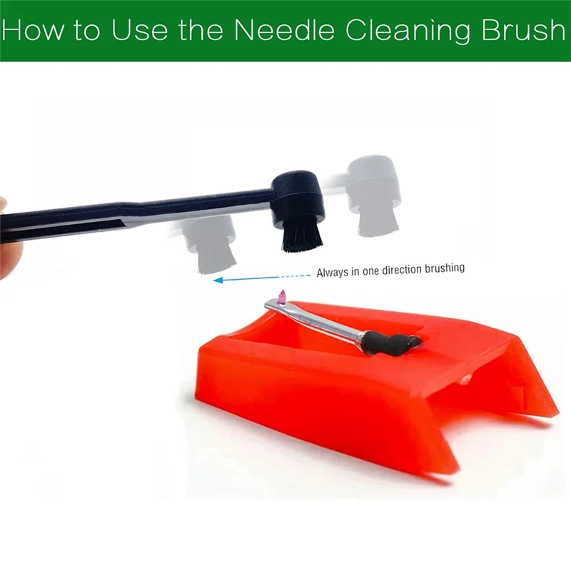 Hot Sale 3 Pack Record Player Needles Replacement With Stylus Cleaning Brush, Turntable Stylus Needles For Victrola,Crosley