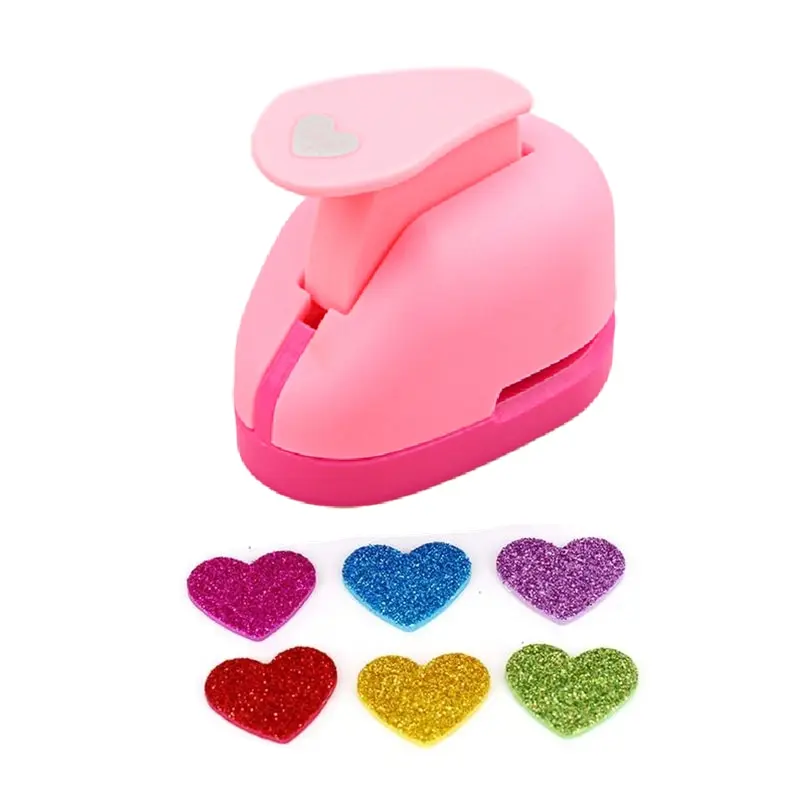 Love Craft Hole Punches Shapes Paper Cut Scrapbook Puncher for Kids and Adults DIY Handmade