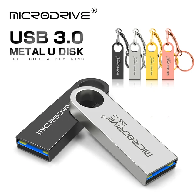 High-Speed USB 3.0 Flash Drive 128GB 64GB 32GB 16GB ,Portable Memory Stick,Plug & Play,Compatible with PC/Mac/Laptop 1