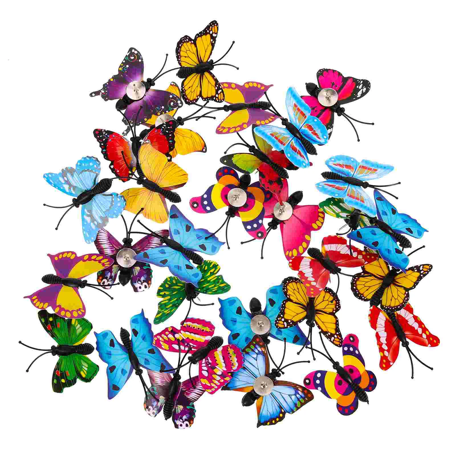 

30 Pcs Butterfly Pushpin Decorative Thumb Tacks Butterflies Thumbtacks Photo Wall Office Supplies Desk Pushpins