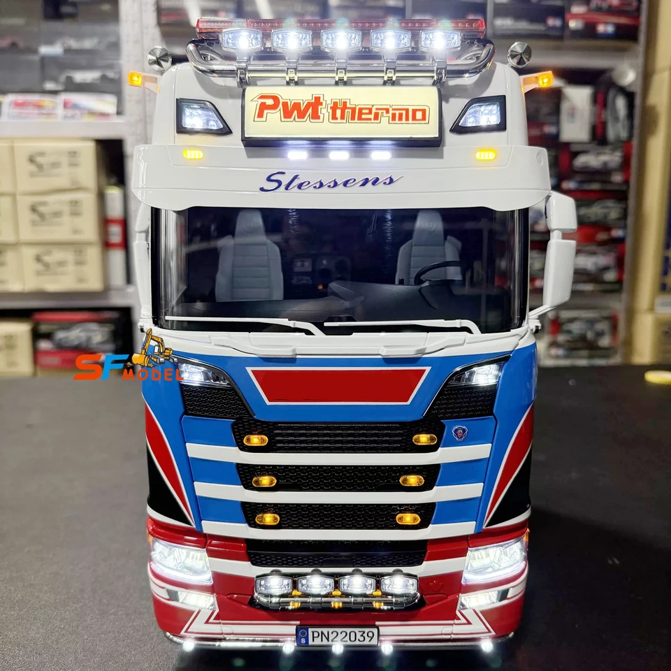 Sistema Di Sospensione Abitacolo Per Camion RC 1/14 – Modello 770S – NOOXION