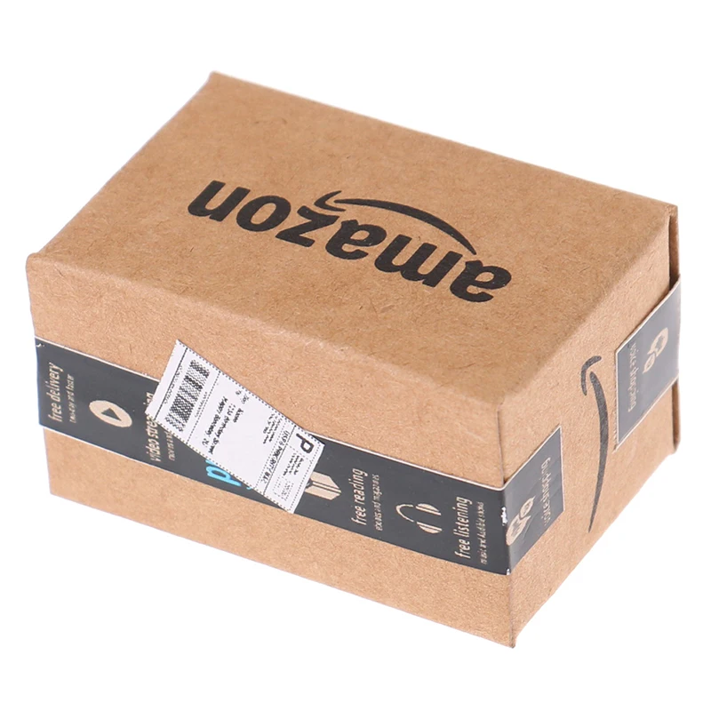 1:12 Dollhouse Miniature Package Mini Express Box Gift Box Modle Toys Paper Pretend Play Doll house Home Decor