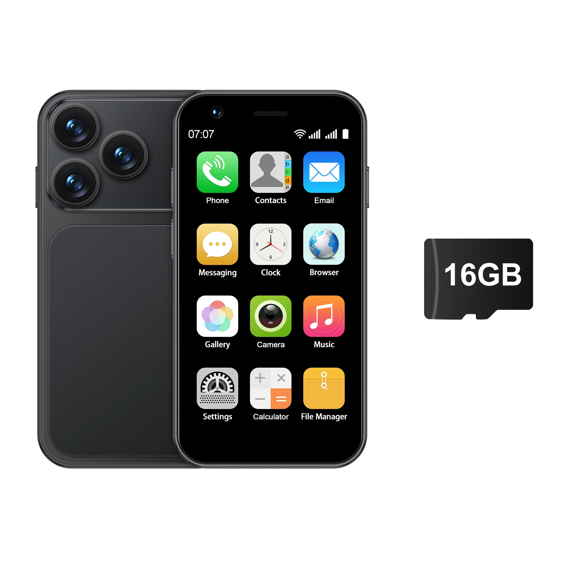 Black N 16GB TF card