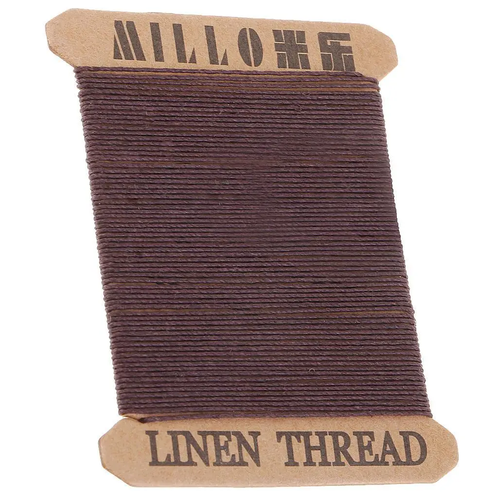 1 조각 왁스 리넨 스레드 가죽 캔버스 공예 바느질 도구 멀티 컬러 DIY 핸드 스티칭 6 미터