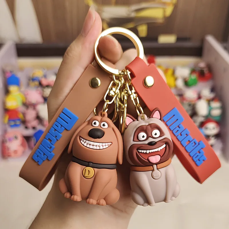 Portachiavi Bambini 2 Pezzi – Simpatici Animaletti Cartoon, Regalo Ideale Per Feste E Compleanni, Decorazioni Per Zaini E Borsette - 3