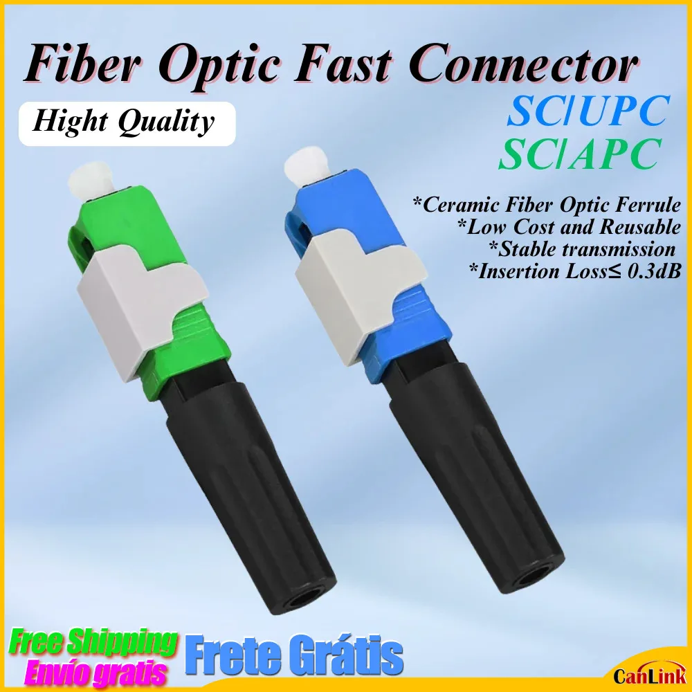 

Fast Connector SC Connector FTTH SC APC Pre-bur Fiber Optic Quick Connector SC APC FTTH Fiber Optic Quick Connnenctor
