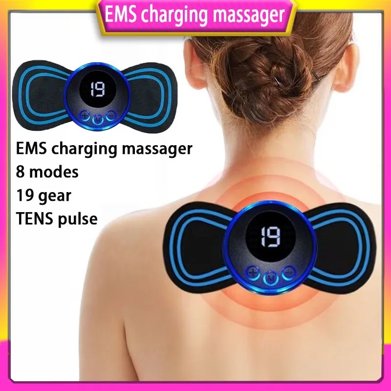 EMS Cervical Massage Mini Cervical Massage Instrument Electronic Pulse Shoulder and Neck Massager ems cervical massage mini cervical massage instrument electronic pulse shoulder and neck massager