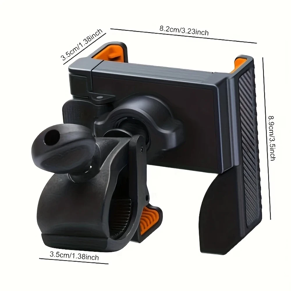 Homhu Universal Motorrad Telefon Halter Halb Gehäuse Design Fahrrad Telefon Halterung Quick Lock für IPhone 4,7 "-7" Telefone – Detail 4