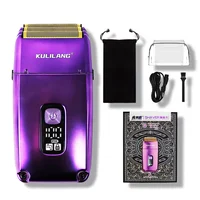 KULILANG R11F Purple Professional Electric Hair Shaver Oil Head Gradient Titanium Plated  Knife Net Hair Salon Trimmer 1