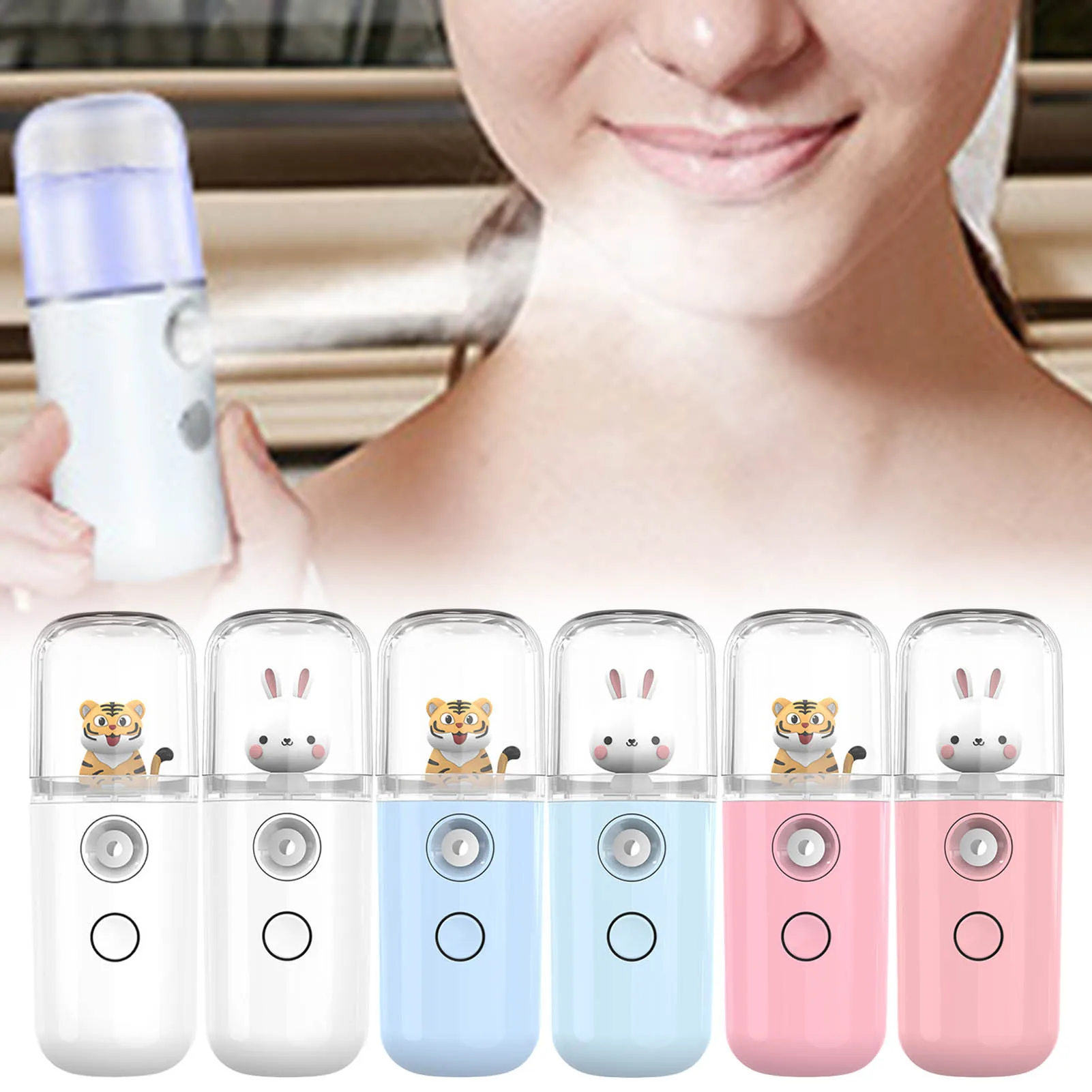 Face mister Face mister 30 Ml mini face humidifier handy facial sprayer moisturizing for daily makeup skin care eyelash extensions