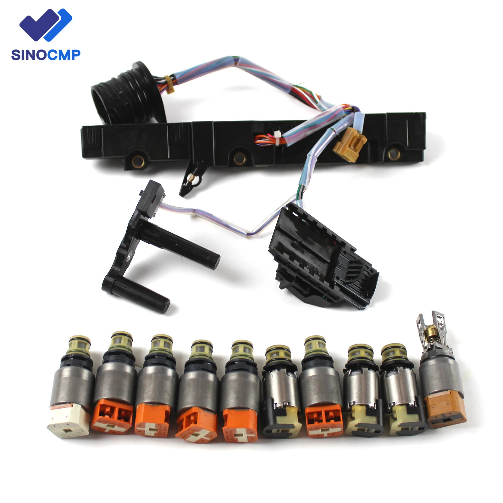 9HP48 9‑Speed Transmission Valve Solenoid Kit With Harness For