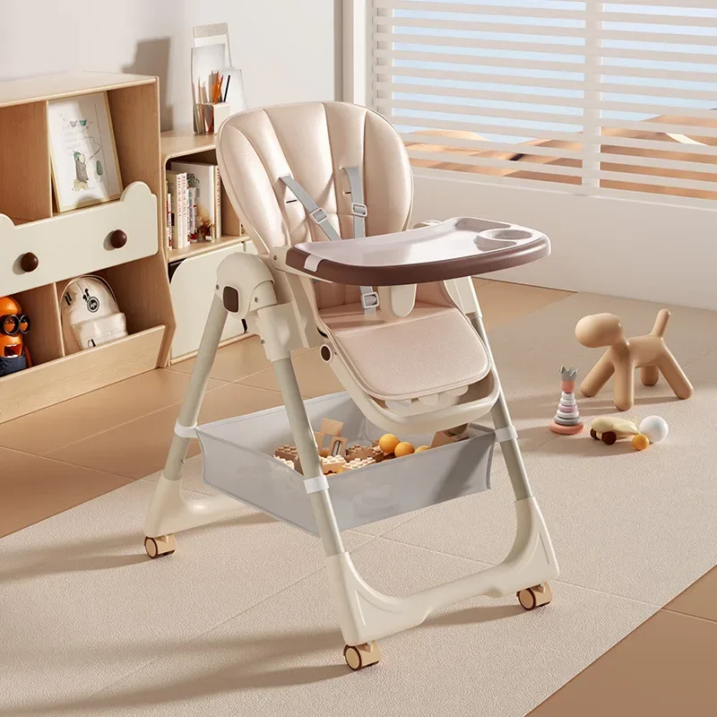 Baby Dining Chair Multifunctional Foldable Baby Chair Household Portable for Children