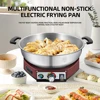 40cm Stainless Steel Cooking Pot Multifunction Non Stick Electric Frying Pan  Kitchen Cooking Tool 1