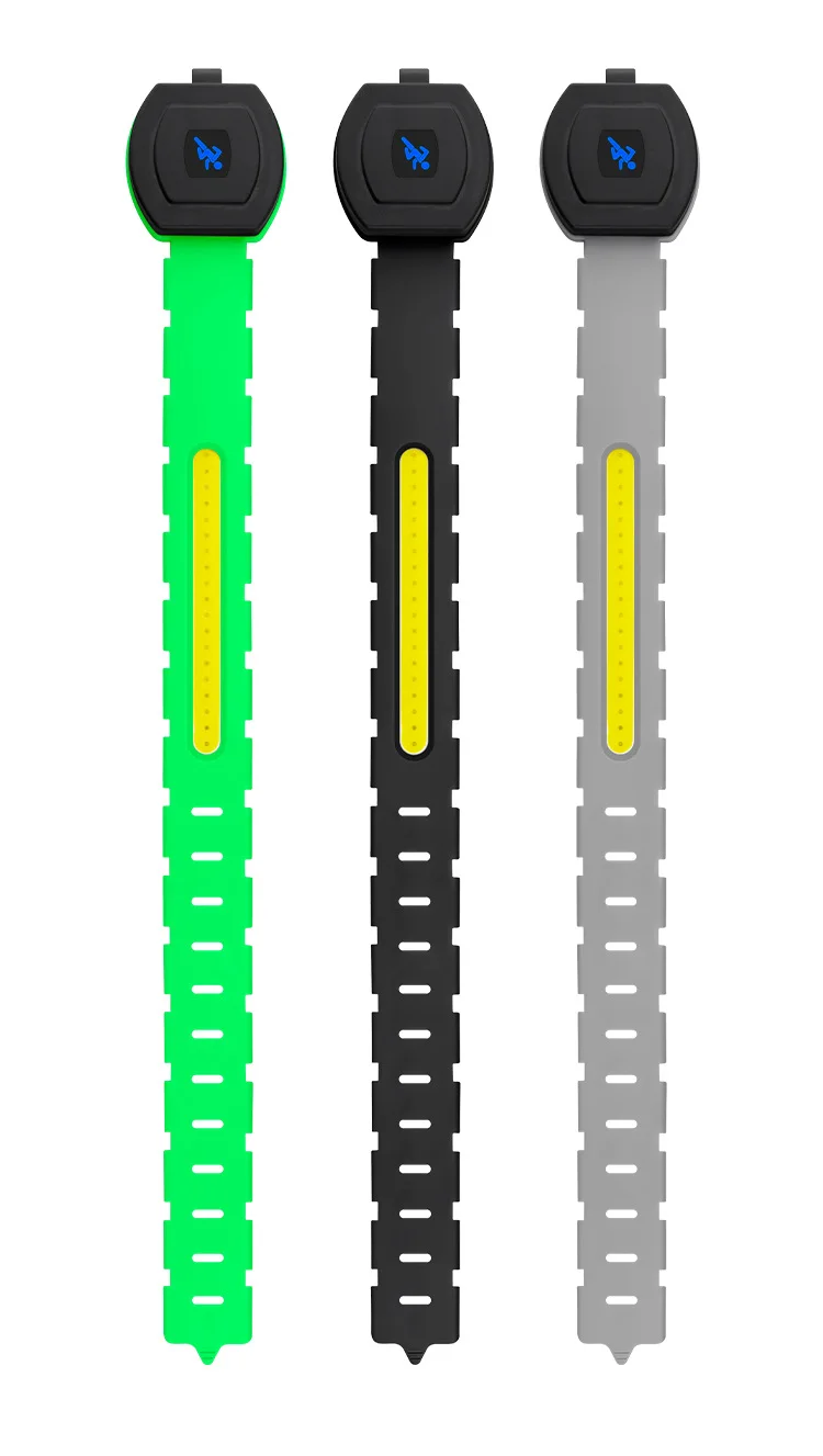 3 Modes COB LED Armband Light 400mAh Type C USB Rechargeable Sport Night Running Warning Light IPX4 Waterproof Cycling light