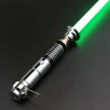 SaberFeast Luke Smooth Swing Lightsaber Laser Saber Dueling Skywalker 10 Soundfonts Glossy Metal Handle RGB Blade Xmas Toy Gift 1