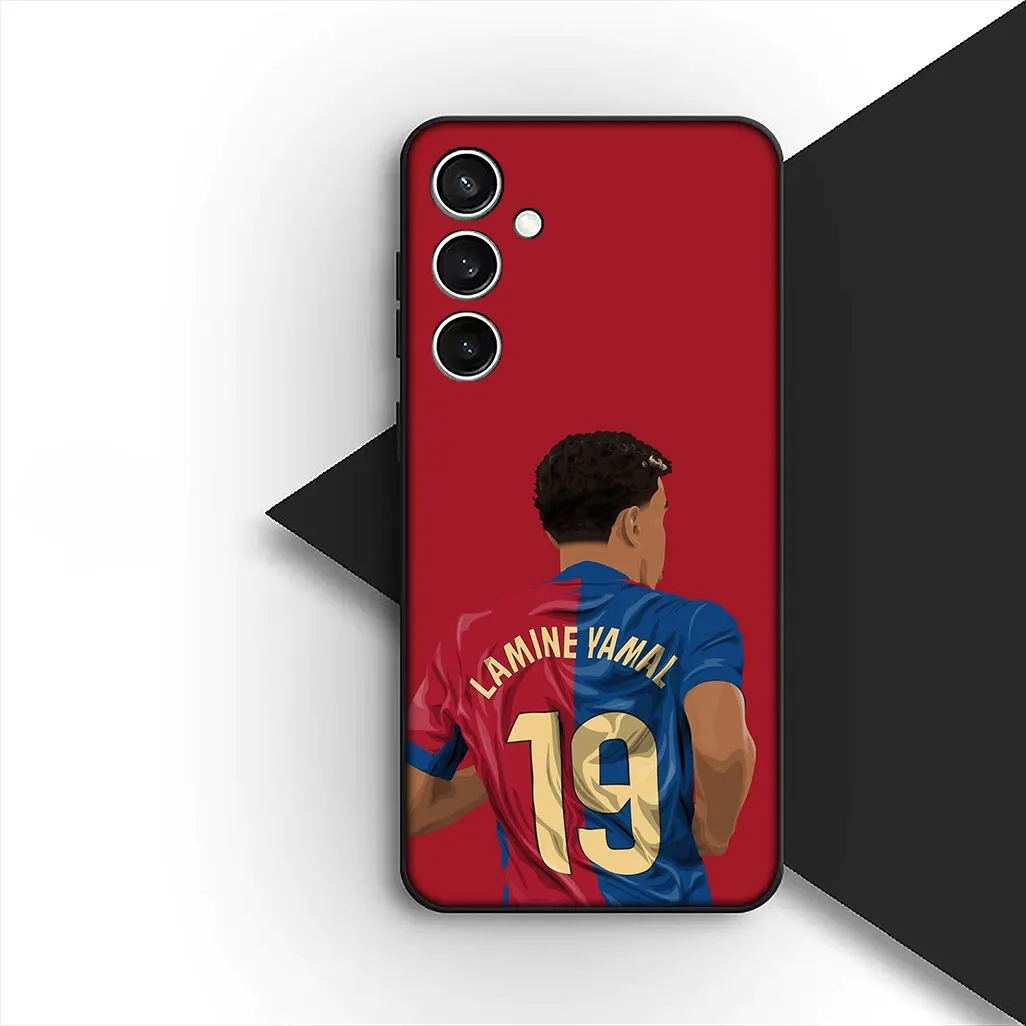Soft Cover Soccer Number Design Phone Case