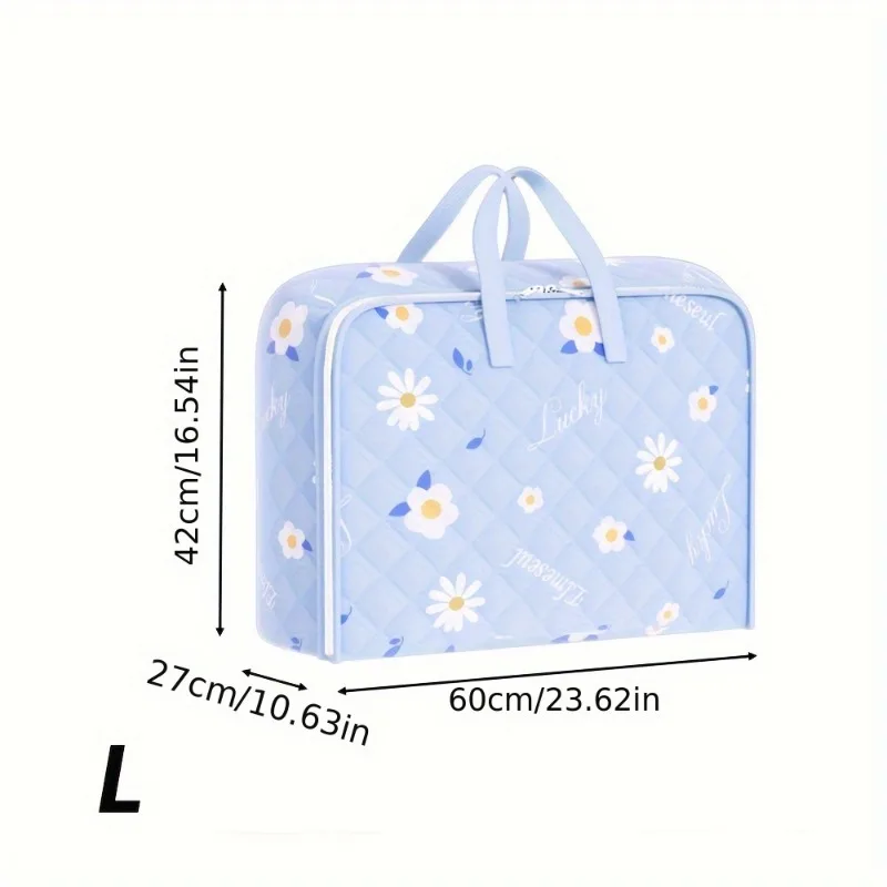 Large Capacity Household Storage Bags for Quilts Waterproof and Moisture-proof Luggage Bags Packing Bags for Clothes and Bedding 5