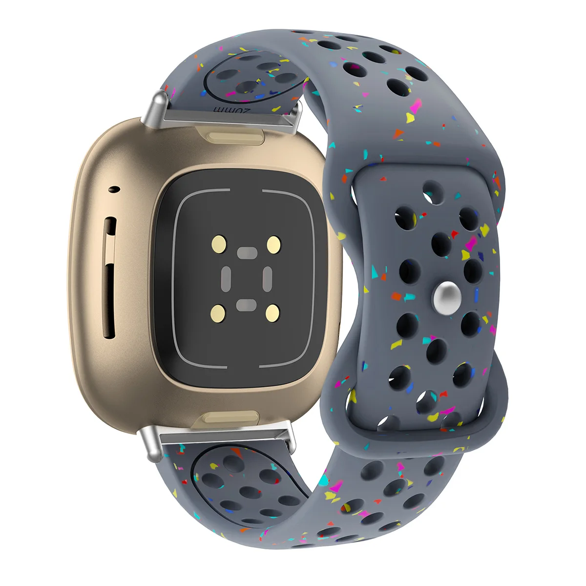 Elastic Eco-Friendly Silicone Sport Strap in Jelly Colors - Smartwatch Accessories