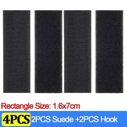 Durable Self - Adhesive Fastening Tape for DIY and Auto Projects (Rectangle - 4pcs)