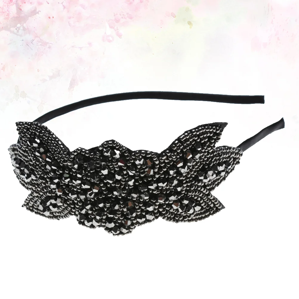 Party Beads Hair Headdress Jewelry Fashion Hoop Headwear Women's Girls Accessories 6