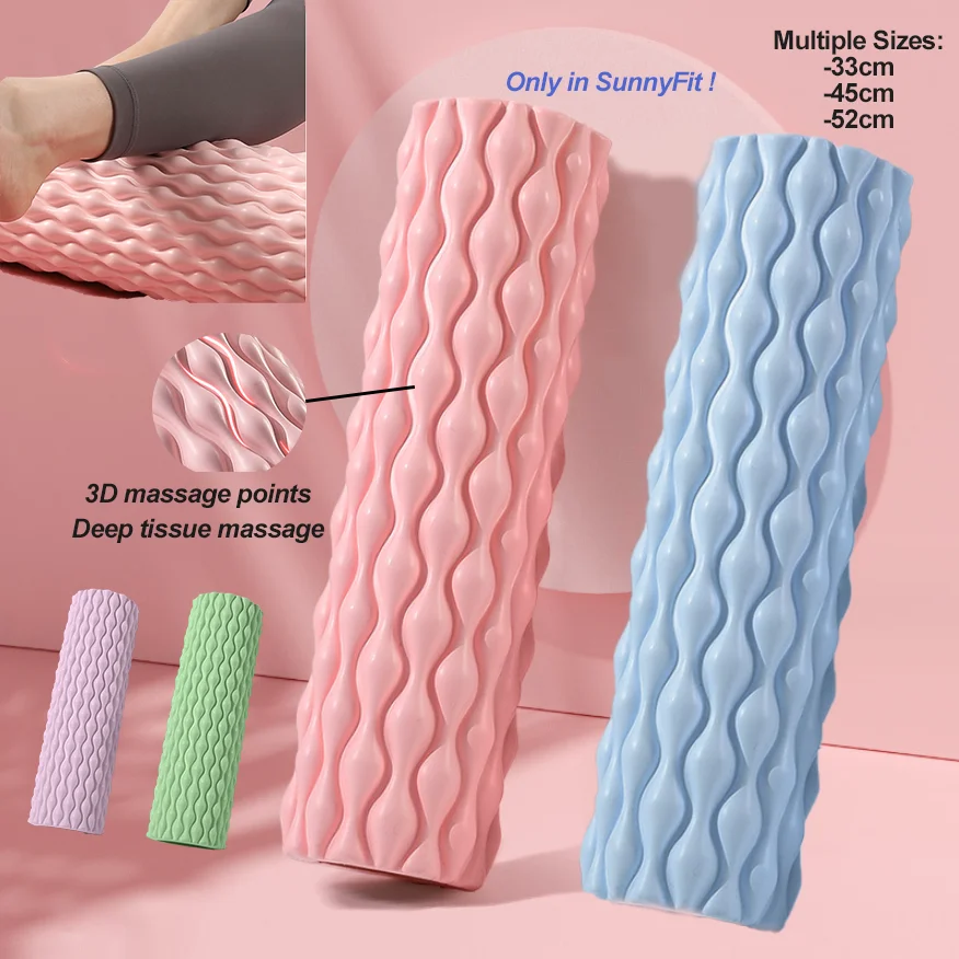 Foam Roller Yoga Roller 3D Massage Points Exercise Roller Fantastic Color Pain Relief Relaxing Muscle